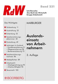 Produktbild: Auslandseinsatz von Arbeitnehmern