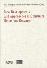Produktbild: New Developments and Approaches in Consumer Behaviour Research
