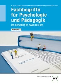 Produktbild: eBook inside: Buch und eBook WORT-CHECK Fachbegriffe f&uuml;r Psychologie und P&auml;dagogik im beruflichen Gymnasium