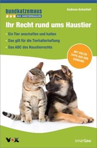 Produktbild: Ihr Recht rund ums Haustier