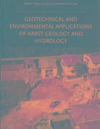 Produktbild: Geotechnical and Environmental Applications of Karst Geology