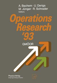 Produktbild: Operations Research '93