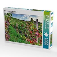 Produktbild: CALVENDO Puzzle Rotweinreben an der Mosel | 1000 Teile Lege-Gr&ouml;&szlig;e 64x48cm Foto-Puzzle f&uuml;r gl&uuml;ckliche Stunden