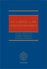 Produktbild: EU Cartel Law and Economics