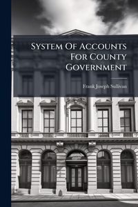 Produktbild: System Of Accounts For County Government
