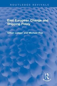 Produktbild: East European Change and Shipping Policy