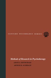Produktbild: Methods of Research in Psychotherapy