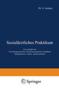 Produktbild: Sozial&auml;rztliches Praktikum