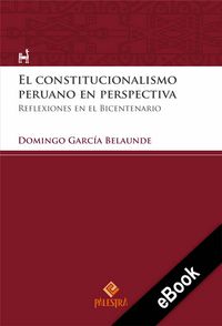 Produktbild: El constitucionalismo peruano en perspectiva