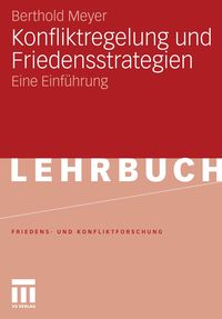 Produktbild: Konfliktregelung und Friedensstrategien