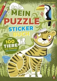 Produktbild: Mein bunter Puzzle-Sticker-Spa&szlig; - Tiere