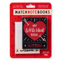 Produktbild: Little Black Book - Match Notebook Set