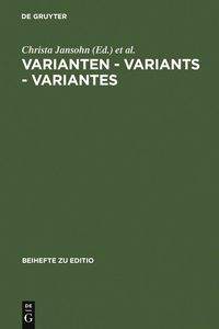 Produktbild: Varianten - Variants - Variantes
