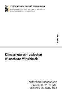 Produktbild: Klimaschutzrecht zwischen Wunsch und Wirklichkeit
