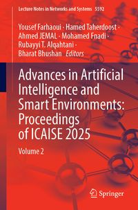 Produktbild: Advances in Artificial Intelligence and Smart Environments: Proceedings of ICAISE 2025