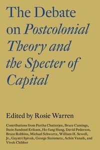 Produktbild: The Debate on Postcolonial Theory and the Specter of Capital