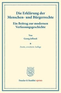 Produktbild: Die Erkl&auml;rung der Menschen- und B&uuml;rgerrechte.