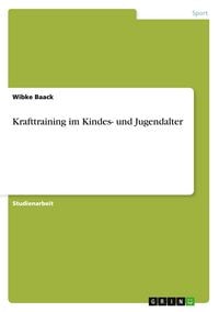Produktbild: Krafttraining im Kindes- und Jugendalter