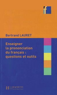 Produktbild: Collection F: Enseigner la prononciation du fran&ccedil;ais