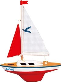 Bild vom Artikel Paul Günther 1827 - Giggi, Segelboot, Segeljolle, seetüchtig und kentersicher, 48x21cm vom Autor 