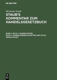 Produktbild: Buch 1: Handelsstand, Buch 2: Handelsgesellschaften und stille Gesellschaft