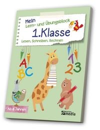 Produktbild: Mein Lern- & &Uuml;bungsblock<BR>1. Klasse: Lesen, Schreiben, Rechnen