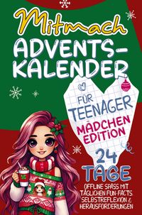 Produktbild: Mitmach-Adventskalender f&uuml;r Teenager - M&auml;dchen Edition