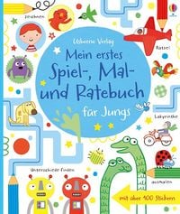 Produktbild: Mein erstes Spiel-, Mal- und Ratebuch für Jungs