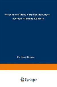 Produktbild: Wissenschaftliche Ver&ouml;ffentlichungen aus dem Siemens-Konzern