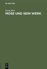 Produktbild: Mose und sein Werk
