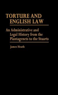 Produktbild: Torture and English Law