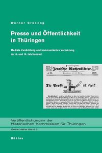 Produktbild: Presse und &Ouml;ffentlichkeit in Th&uuml;ringen