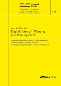 Produktbild: Digitalisierung in Planung und Planungsrecht