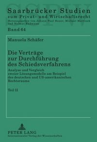 Produktbild: Die Vertraege zur Durchfuehrung des Schiedsverfahrens