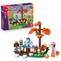 Produktbild: LEGO Friends 42690 Teeparty im Wald, Bauset mit 2 Spielfiguren, Frosch und Eichh&ouml;rnchen