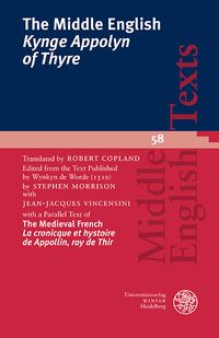 Produktbild: The Middle English &lsquo;Kynge Appolyn of Thyre&rsquo;
