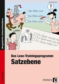Produktbild: Das Lese-Trainingsprogramm: Satzebene