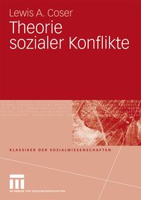 Produktbild: Theorie sozialer Konflikte