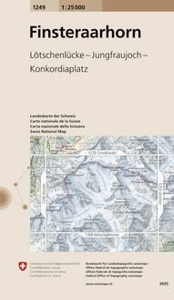 Produktbild: Swisstopo 1 : 25 000 Finsteraarhorn