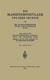Produktbild: Die Masernprophylaxe und Ihre Technik