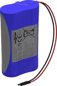 Produktbild: Ansmann 2S1P Akkupack 2x 18650 Kabel Li-Ion 7.2V 3350 mAh