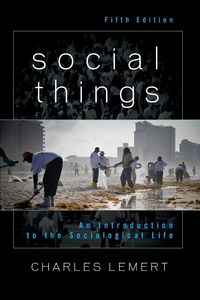 Produktbild: Lemert, C: Social Things