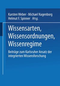 Produktbild: Wissensarten, Wissensordnungen, Wissensregime