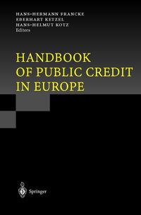 Produktbild: Handbook of Public Credit in Europe