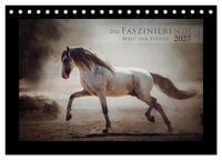 Produktbild: Die Faszinierende Welt der Pferde (Tischkalender 2027 DIN A5 quer), CALVENDO Monatskalender