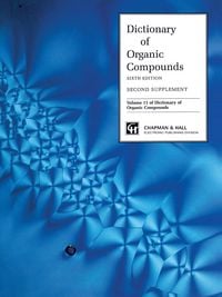 Produktbild: Dictionary Organic Compounds, Sixth Edition, Supplement 2