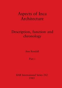 Produktbild: Aspects of Inca Architecture, Part i