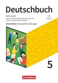 Produktbild: Deutschbuch Gymnasium - Berlin, Brandenburg, Mecklenburg-Vorpommern, Sachsen, Sachsen-Anhalt und Th&uuml;ringen - Ausgabe 2019 - 5. Schuljahr