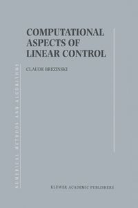 Produktbild: Computational Aspects of Linear Control
