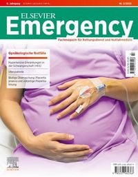 Produktbild: ELSEVIER Emergency. Gyn&auml;kologische Notf&auml;lle. 3/2025: Fachmagazin f&uuml;r Rettungsdienst und Notfallmedizin